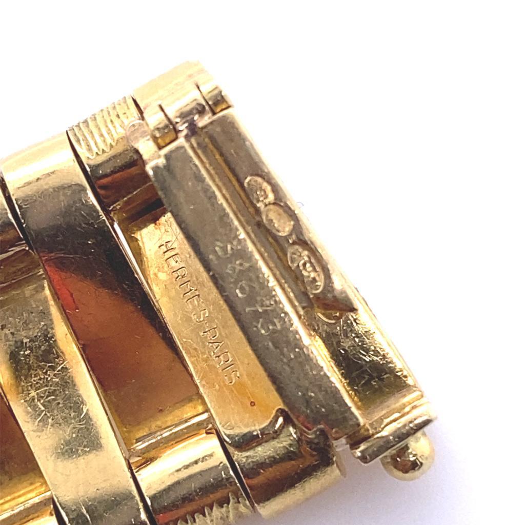 Georges L'Enfant per Hermès Collana d'epoca in oro giallo 18 carati in vendita 1