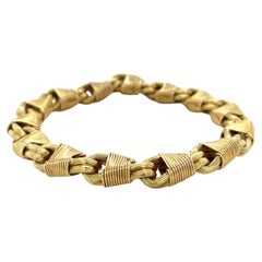 George L'Enfant for Tiffany & Co. France, Mid-Century 18K Yellow Gold Bracelet