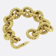 George L'Enfant for Van Cleef & Arpels Textured Link Bracelet