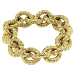 George L'Enfant for Van Cleef & Arpels Textured Link Bracelet