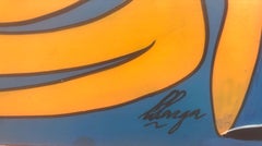 African tribal dance acrylic on board painting