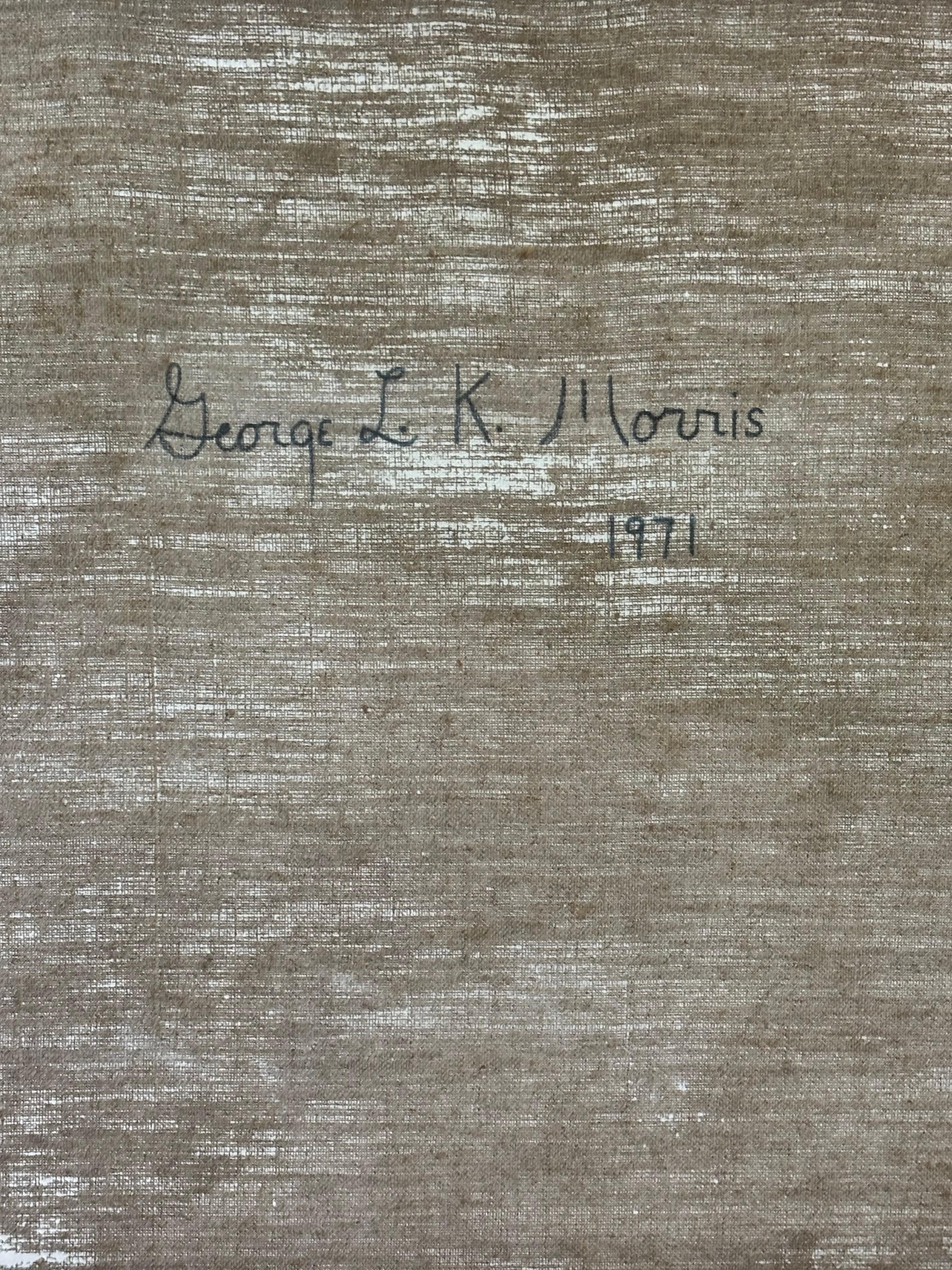 George L.K. Pintura de Morris, Sin título, 1971 siglo XX en venta