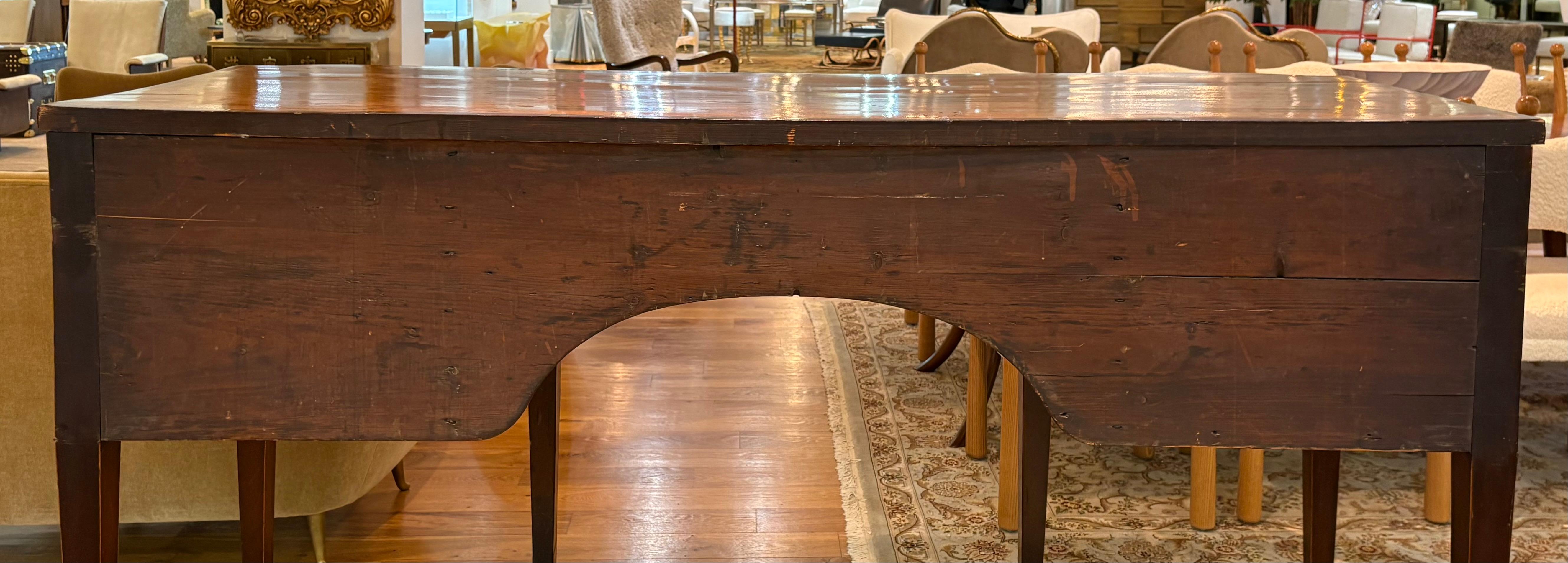 George lll, Mahogany, Satinwood Inlay, Sideboard, England, 18th/19th C. For Sale 6