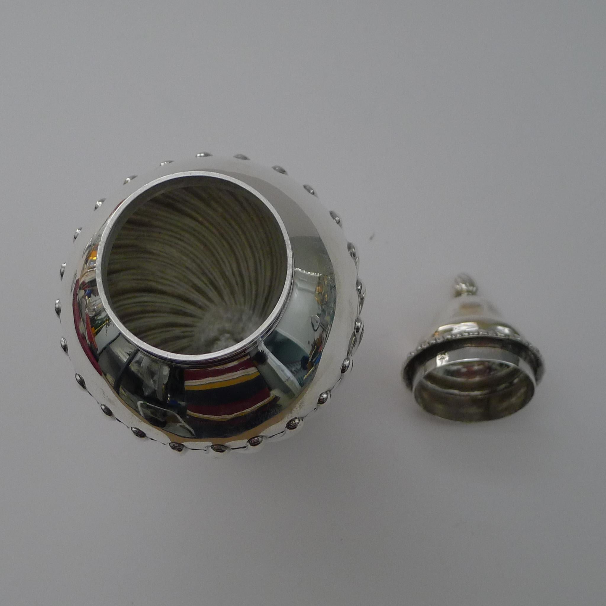 George lll - Cadolino da tè in argento massiccio - 1769 in vendita 3