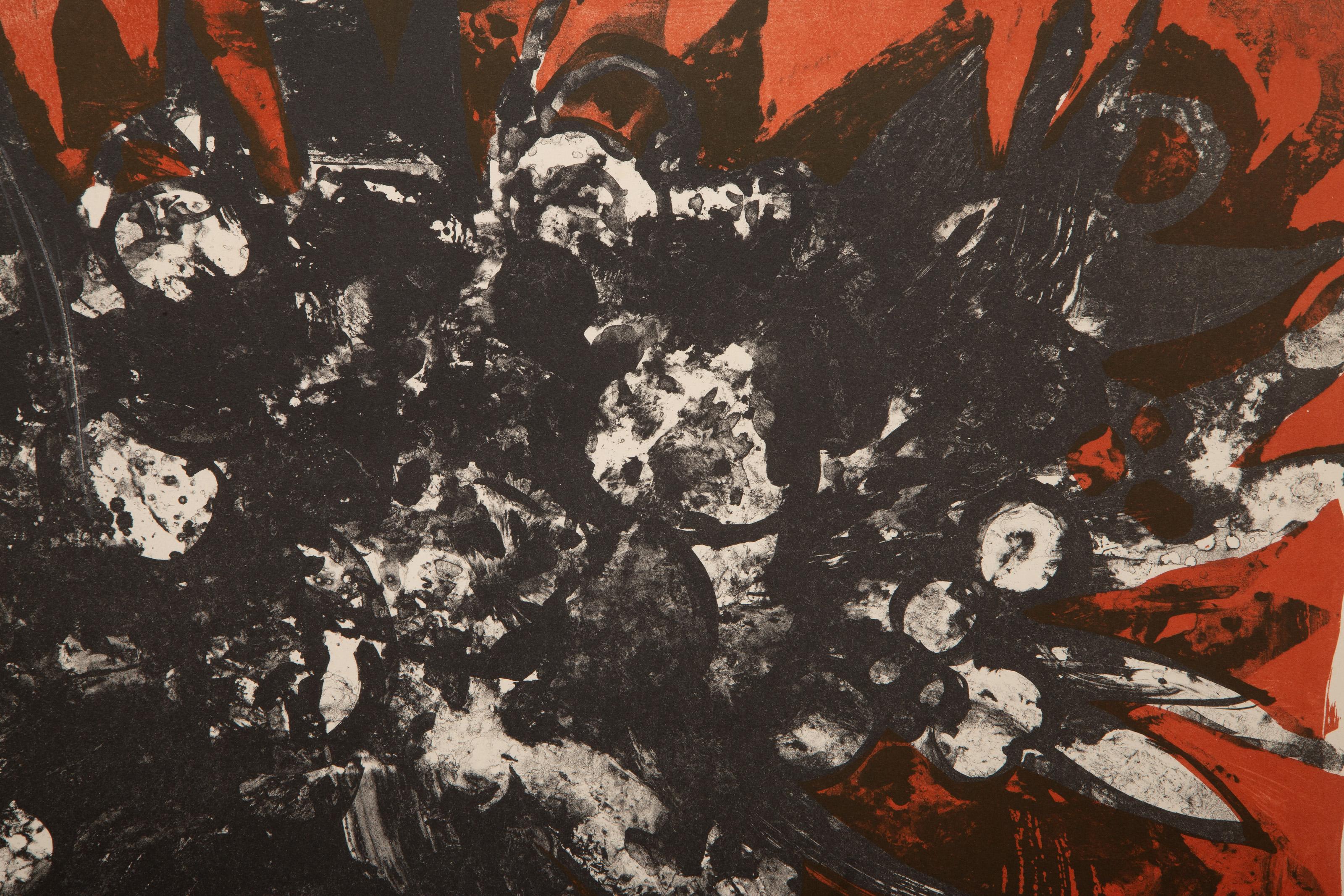 Harvest Flowers, serigrafia moderna di George Lockwood in vendita 1