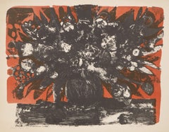 Harvest Flowers, serigrafia moderna di George Lockwood