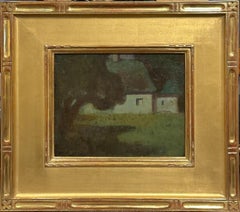 Impresionista americano George Loftus Noyes Nocturno Tonalista Pintura de paisaje