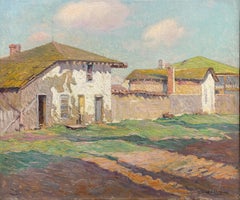 Antique House of the Four Winds (La Casa de Los Vientos), Monterey, California Landscape