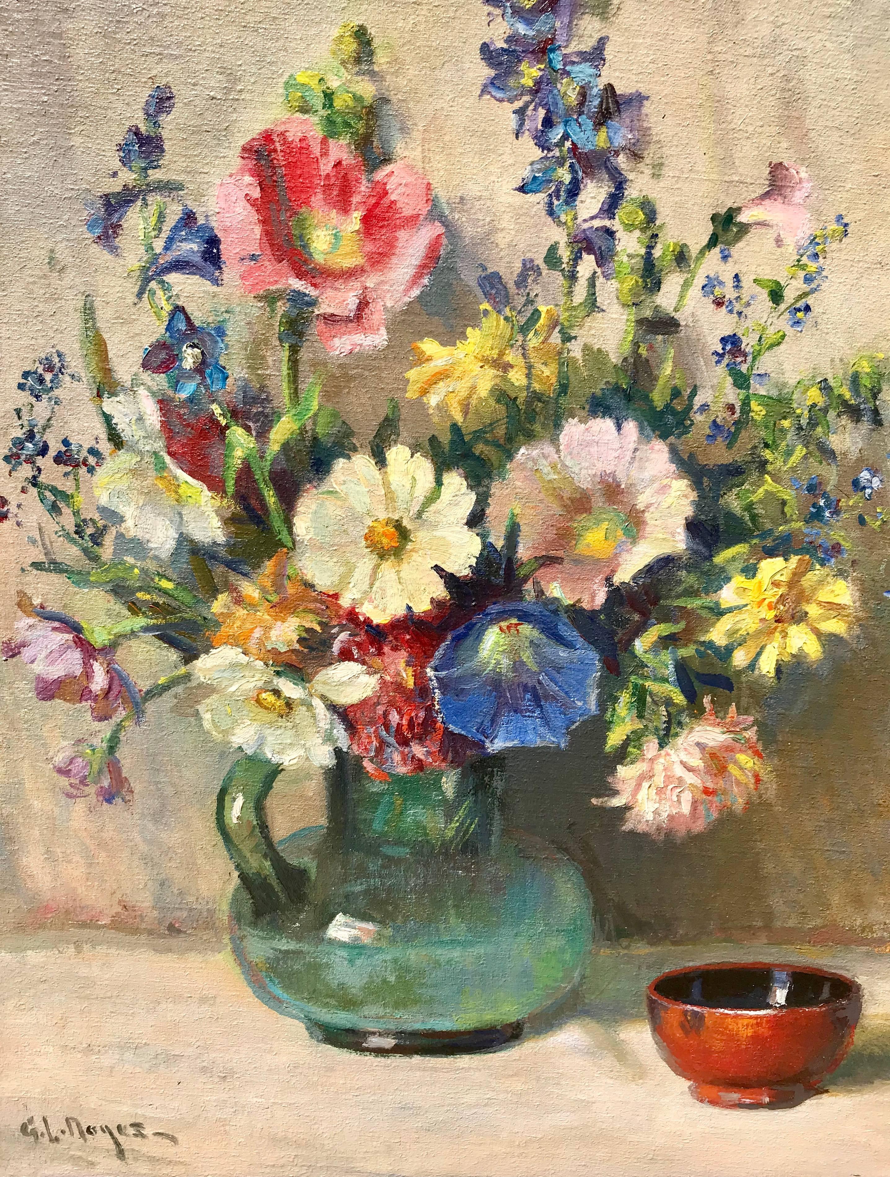 “Spring Bouquet” - Painting by George Loftus Noyes