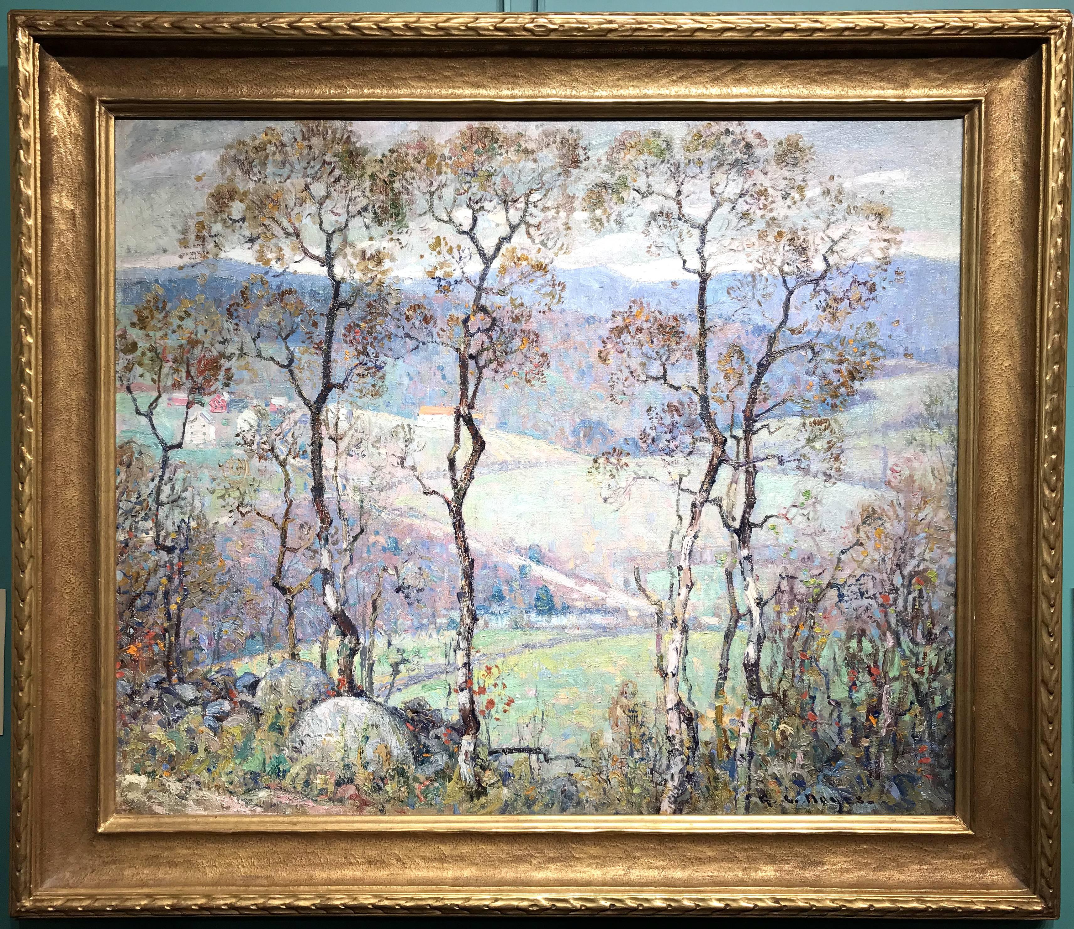 George Loftus Noyes Landscape Painting - The Valley