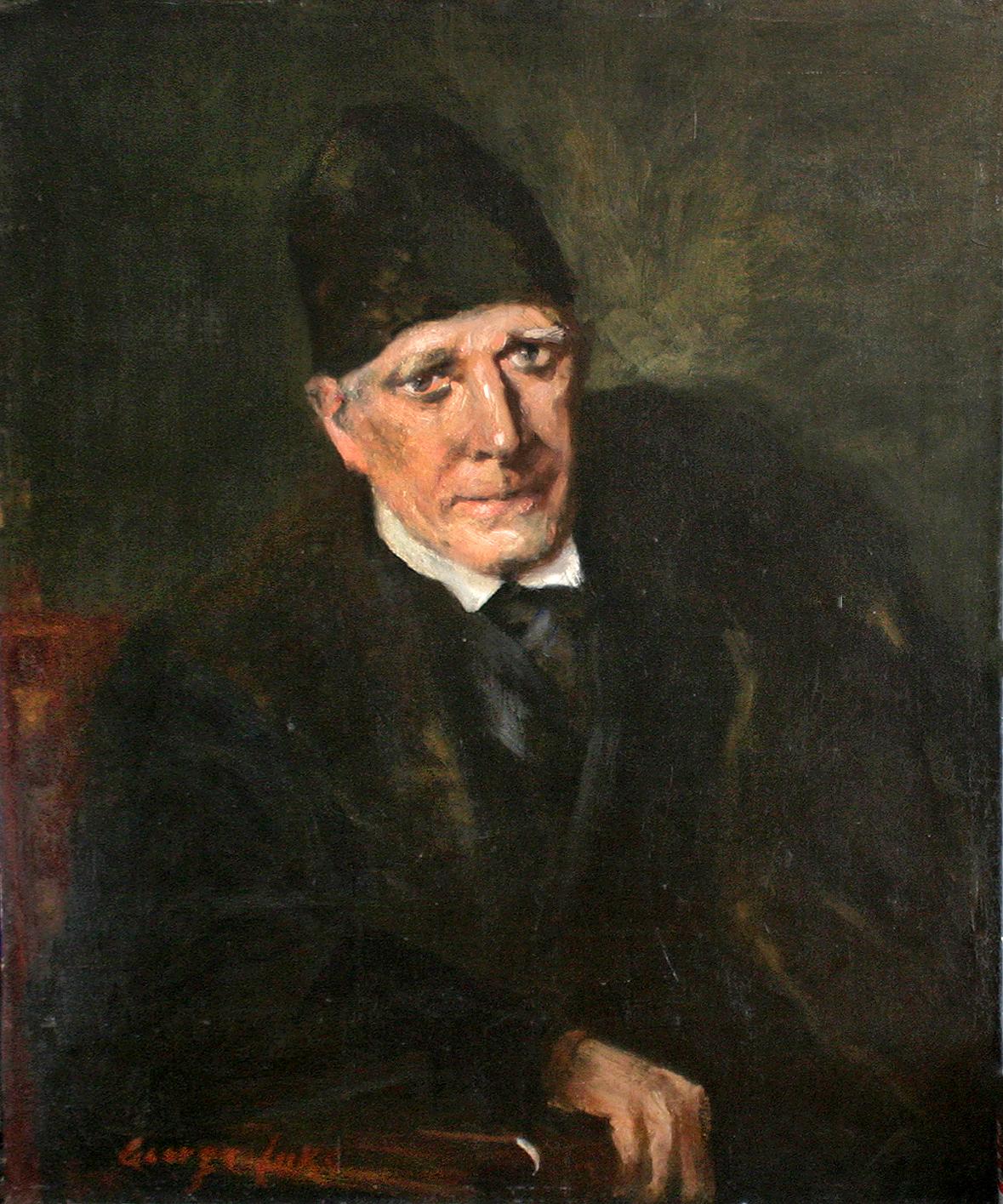 George Luks Portrait Painting - Portrait of an Old Man