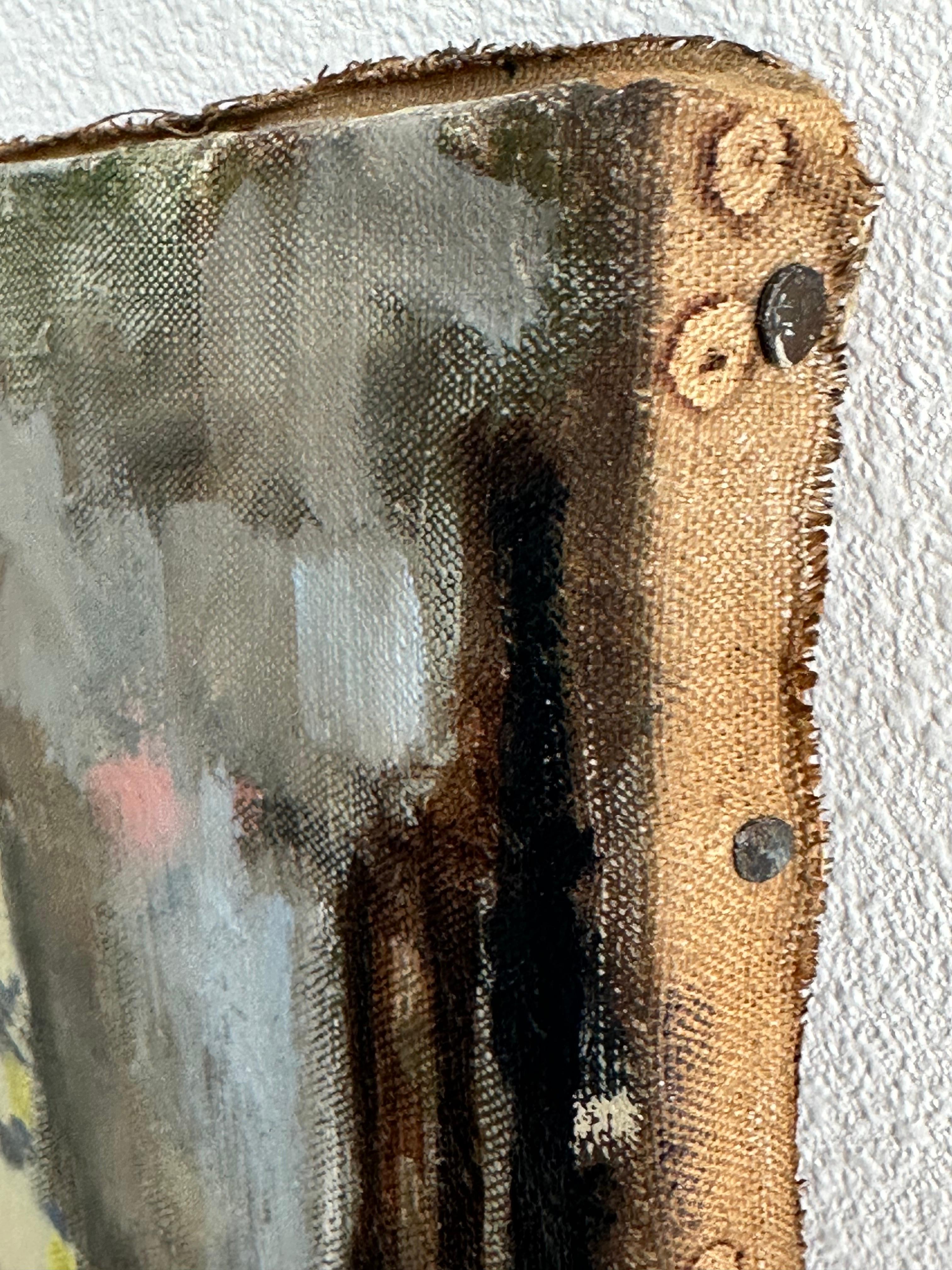 Seventh Avenue (peinture du paysage urbain de Manhattan à New York) en vente 1