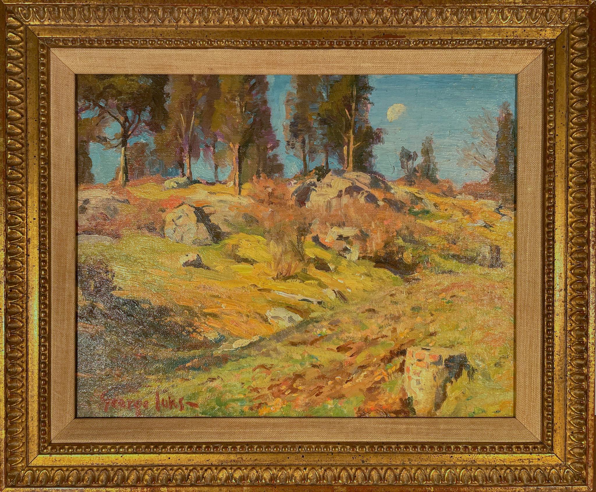 Paisaje forestal - Painting de George Luks
