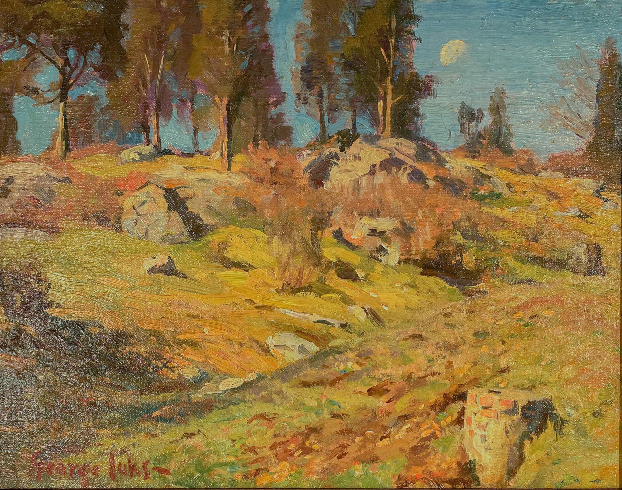 George Luks Landscape Painting - Forest Landscape
