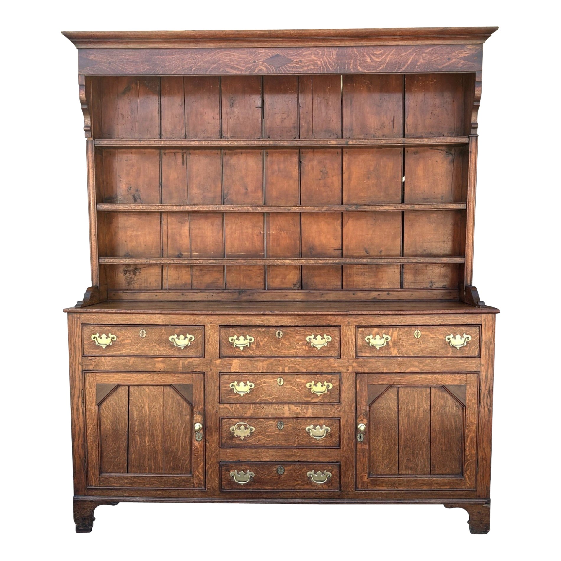 Cassettone / conigliera / credenza gallese di epoca Giorgio XV in vendita