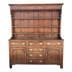 Walisische Kommode / Hutch / Sideboard aus der Zeit von Georg IV.