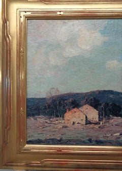 American Impressionist Artist Oil Painting George Bruestle Salmagundi Club