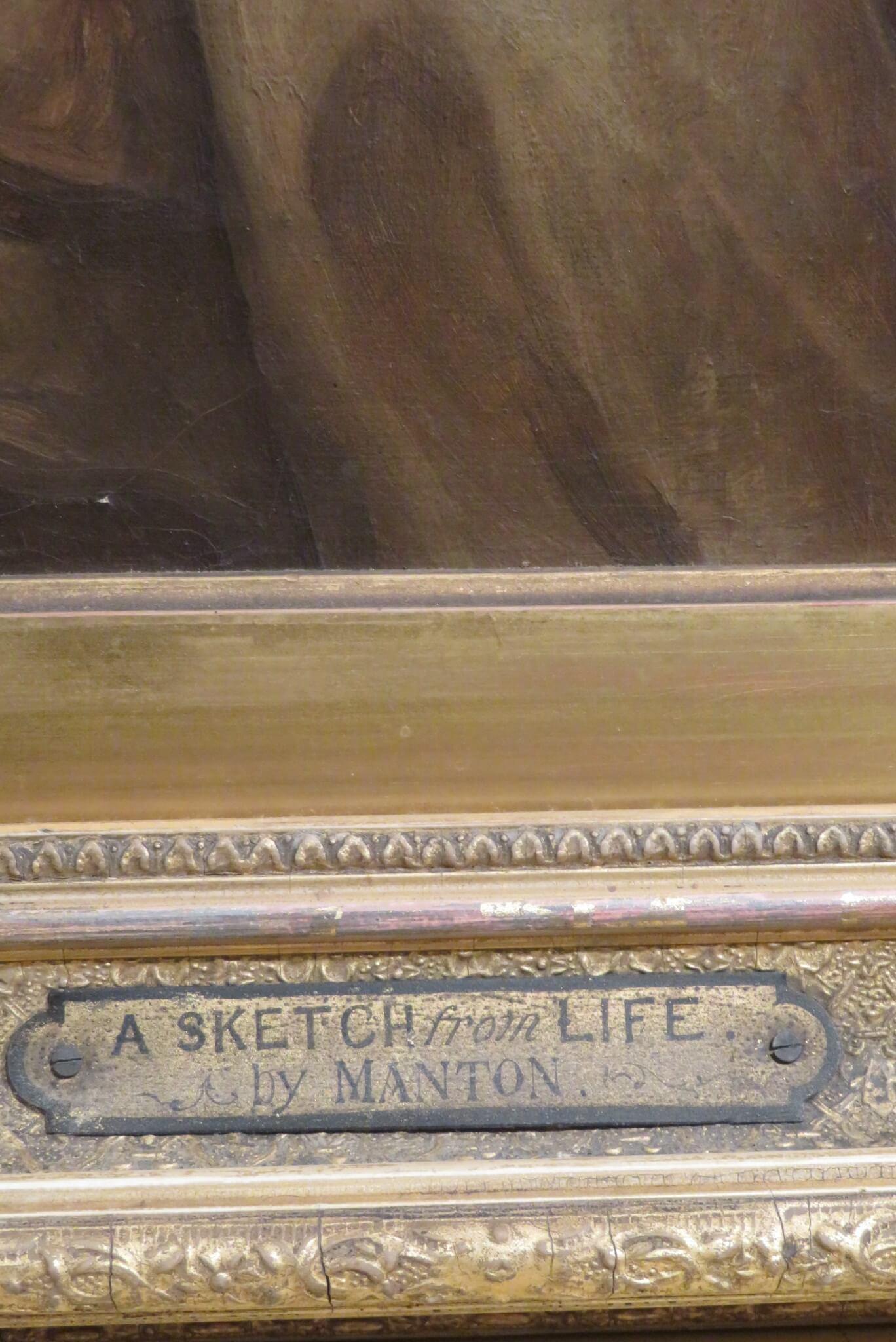 ARTIST: George Henry Grenville Manton (1855-1932) English 
TITLE: 