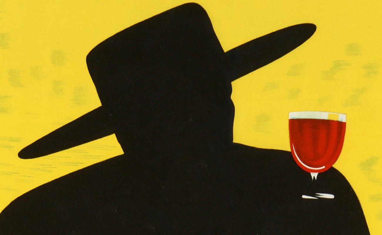 Sandeman  Porto & Sherry – Iconic Original Poster - Print by George Massiot Brown