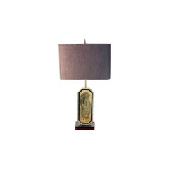 George Mathias Brass Table Lamp, 1970