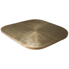 George Matthias Extra Large Brass Etched Table