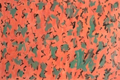 Pintura de motivos abstractos de George McClancy