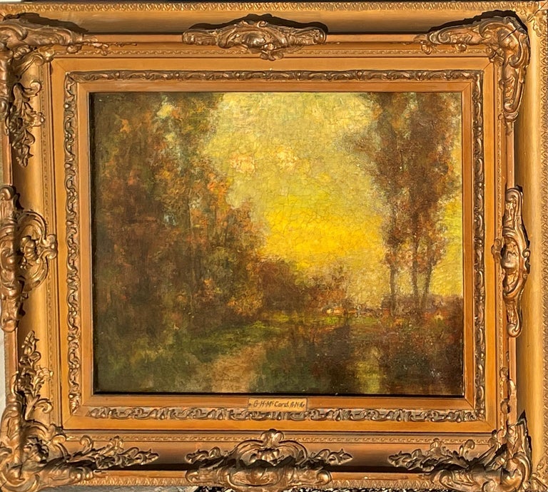 McCord "Autumn Landscape," McCord, Tonalist Scene