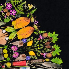 Ancient Woodland, North Norfolk, Mandala et Collage de la nature des bois