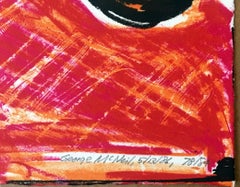 George McNeil - Signierter und nummerierter Mixed-Media-Druck aus seltener europäischer Mappe