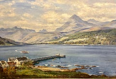 Antique Isle of Arran, Brodick and Goatfell