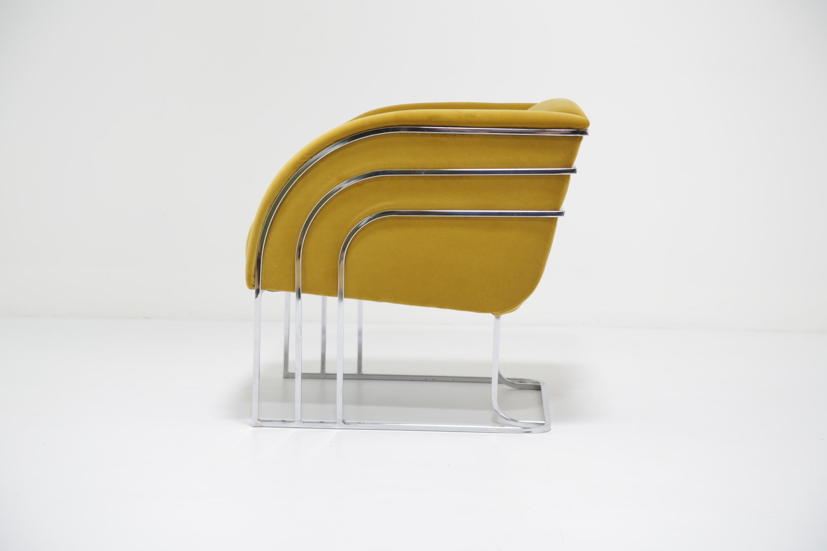 Chaise longue George Mergenov fabriquée par Weiman/Warren Lloyd Circa 1970. en vente 1