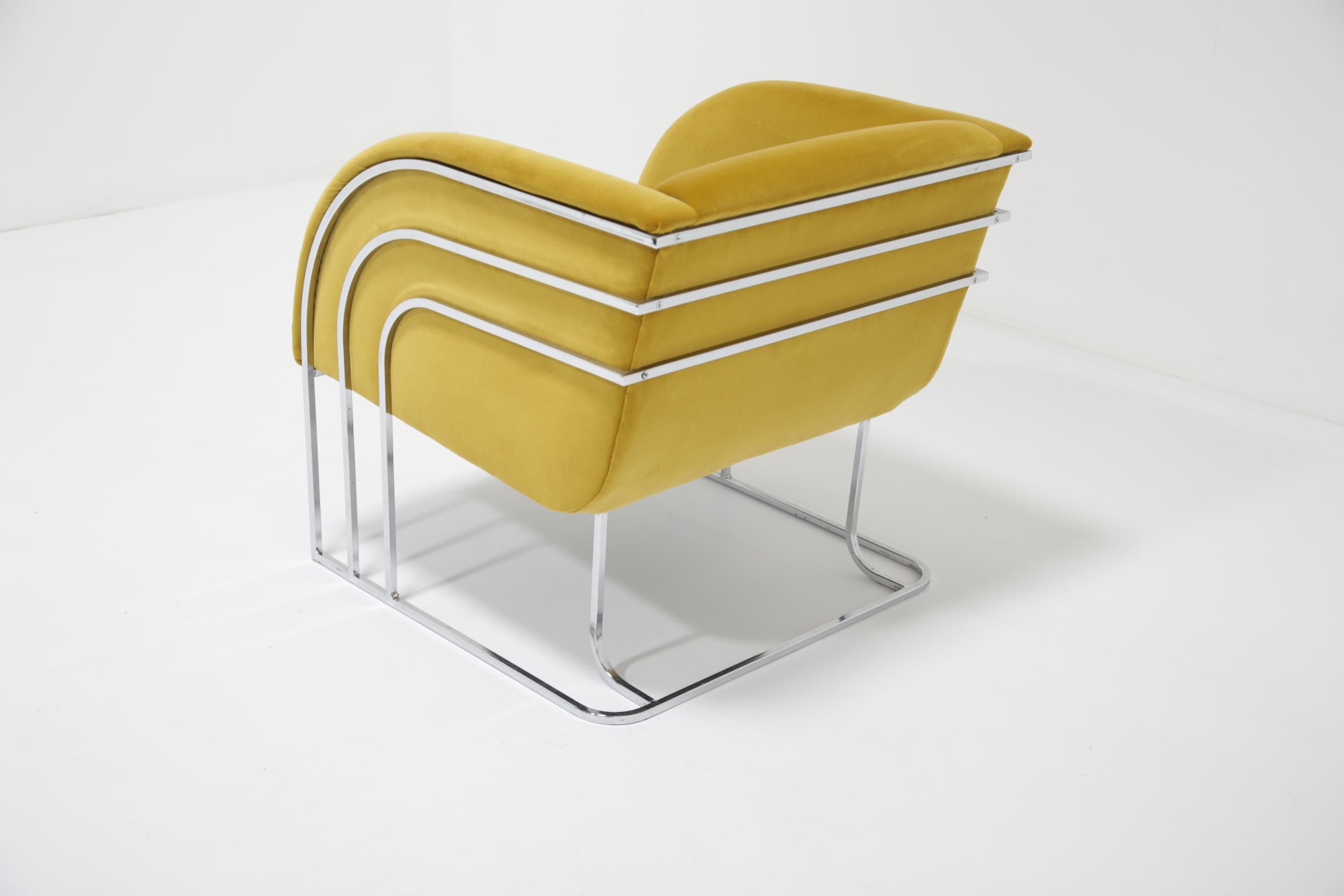 Chaise longue George Mergenov fabriquée par Weiman/Warren Lloyd Circa 1970. en vente 2