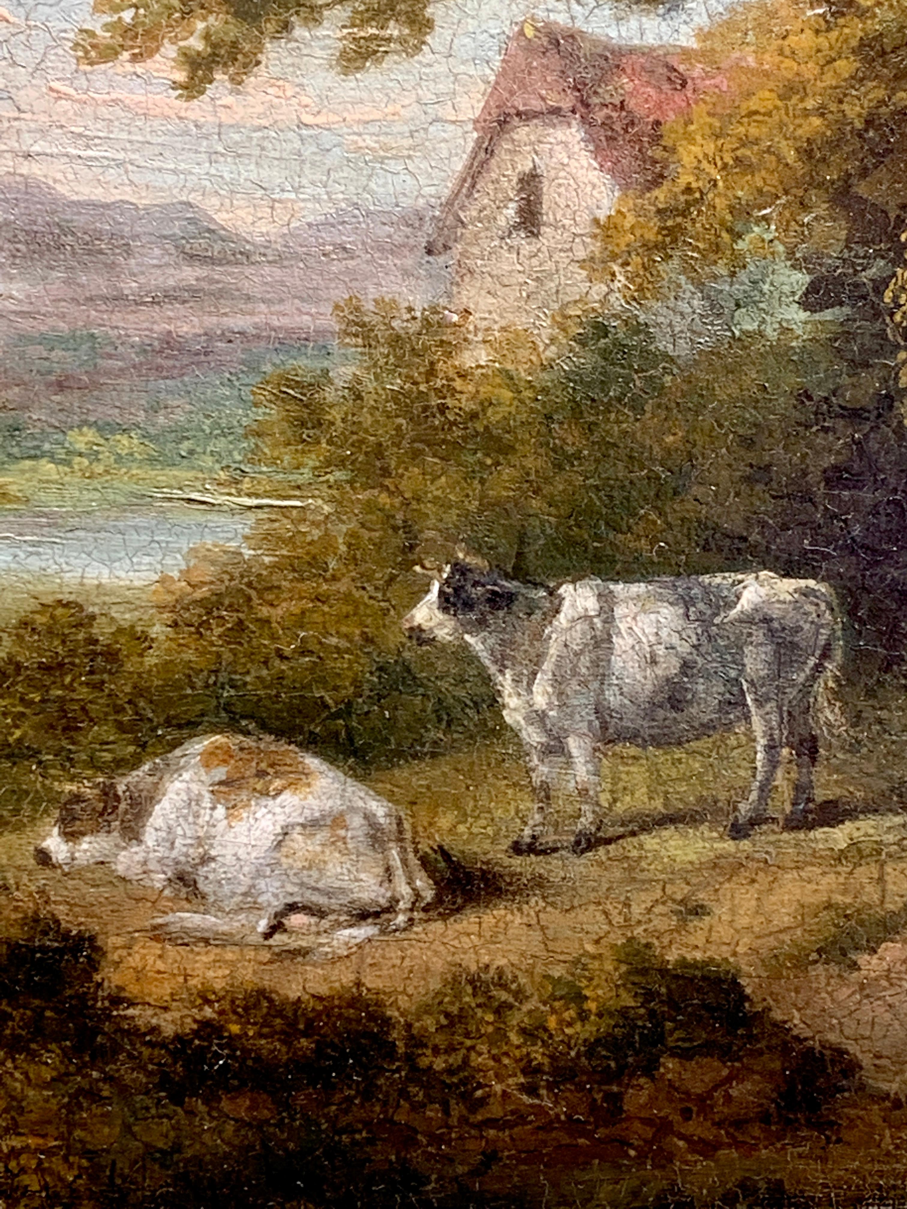Merveilleux et exceptionnel exemple de l'un des peintres anglais les plus connus et les plus appréciés des XVIIIe et XIXe siècles. Morland était un peintre anglais qui est devenu l'un des artistes les plus populaires de son époque. Ses œuvres font