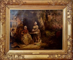 A Late 18th-Century Rural Family Scene