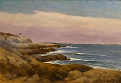George Frederick Morse, 1834-1925 Lighthouse in Portland Maine