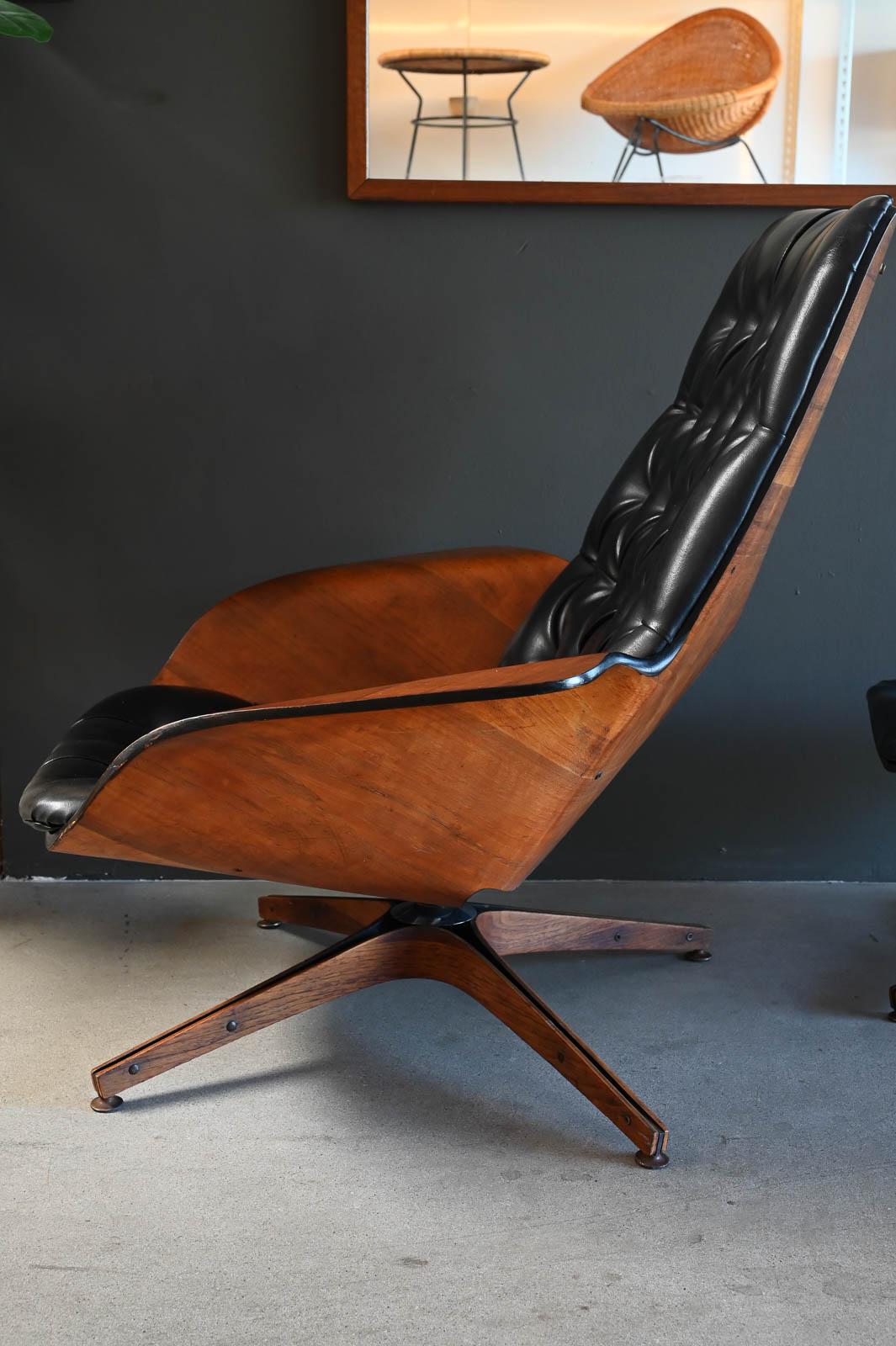George Mulhauser for Plycraft Mr. Chair & Ottoman, ca. 1970 3