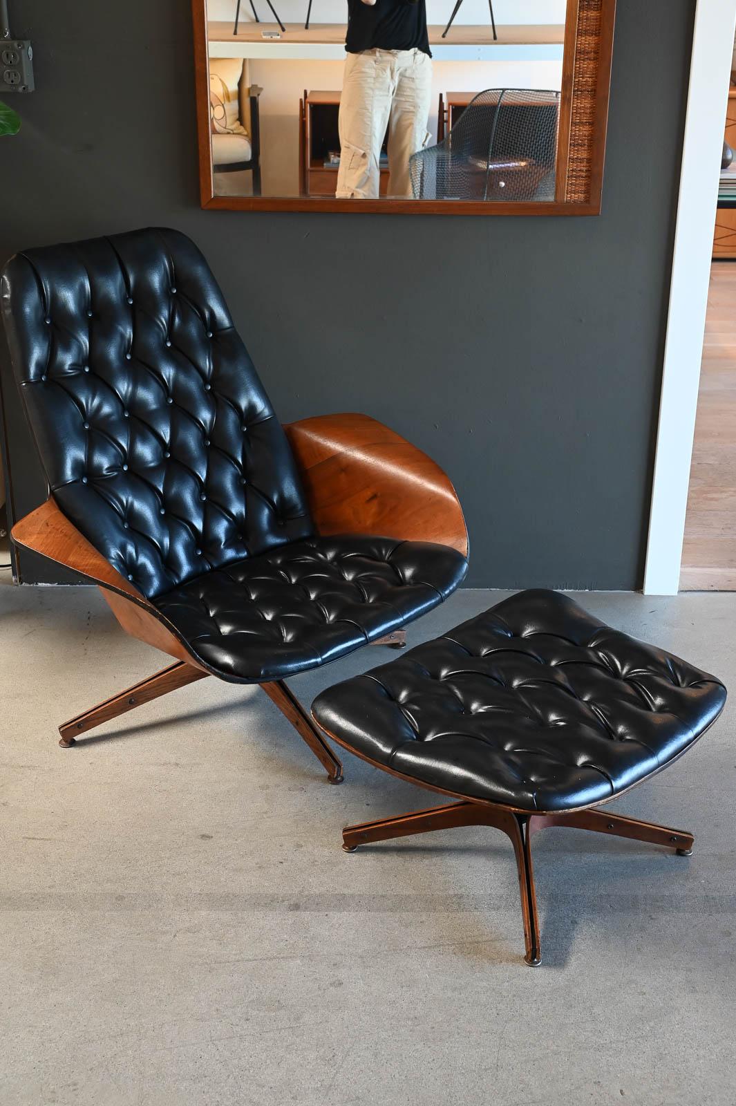 George Mulhauser for Plycraft Mr. Chair & Ottoman, ca. 1970 4