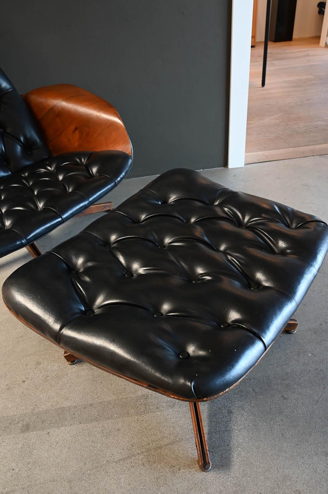 George Mulhauser for Plycraft Mr. Chair & Ottoman, ca. 1970 5
