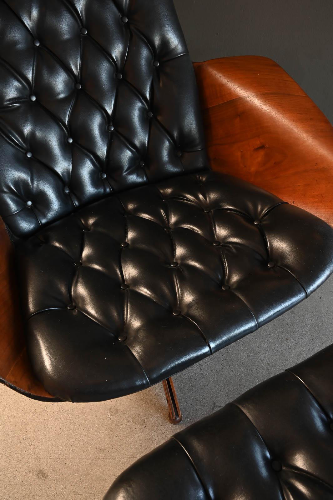 George Mulhauser for Plycraft Mr. Chair & Ottoman, ca. 1970 7