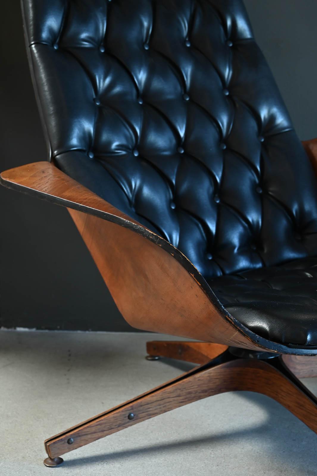 George Mulhauser for Plycraft Mr. Chair & Ottoman, ca. 1970 1