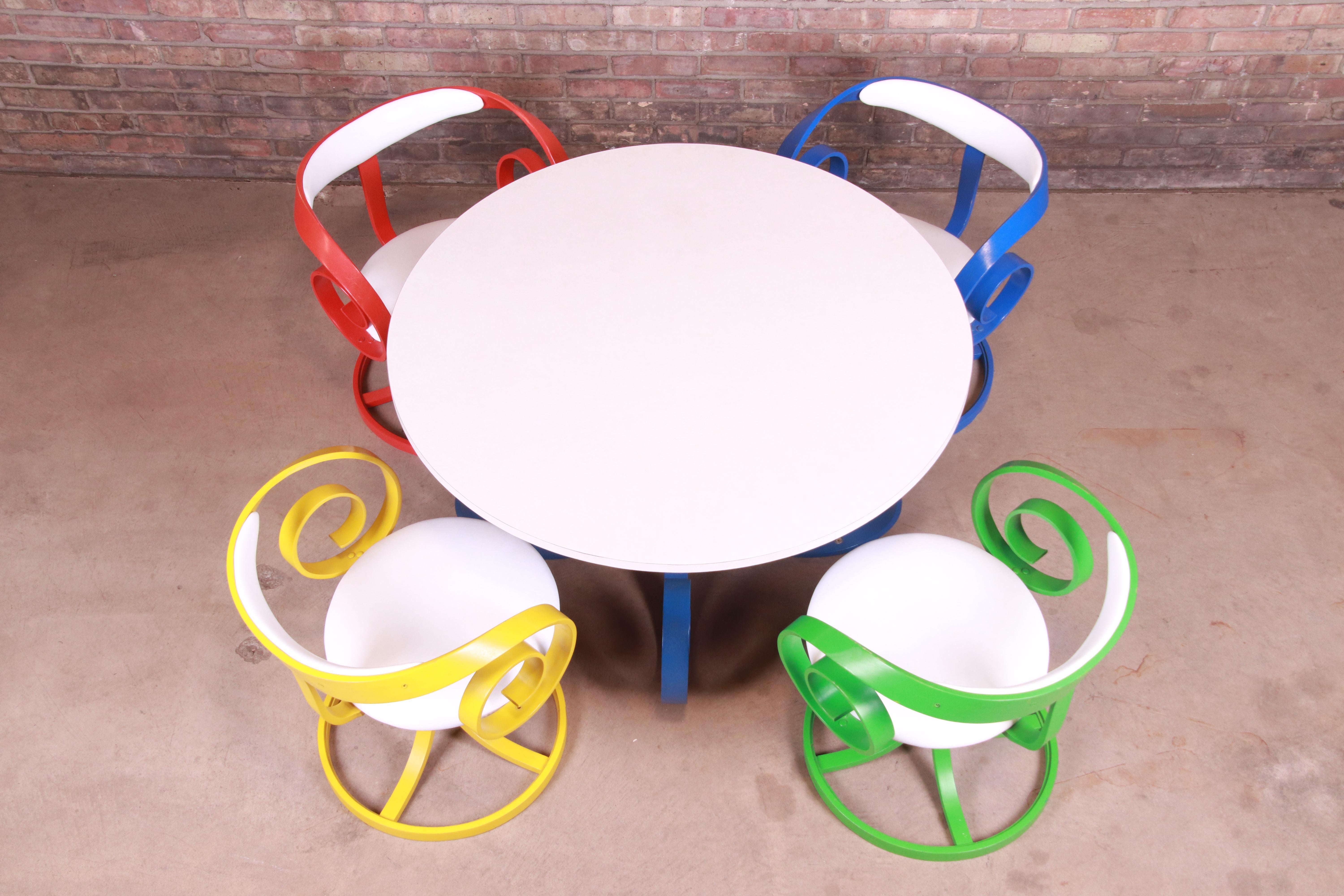 American George Mulhauser for Plycraft Sultana Dining Set, 1960s For Sale