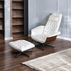 George Mulhauser Mr. Chair & Ottoman by Plycraft
