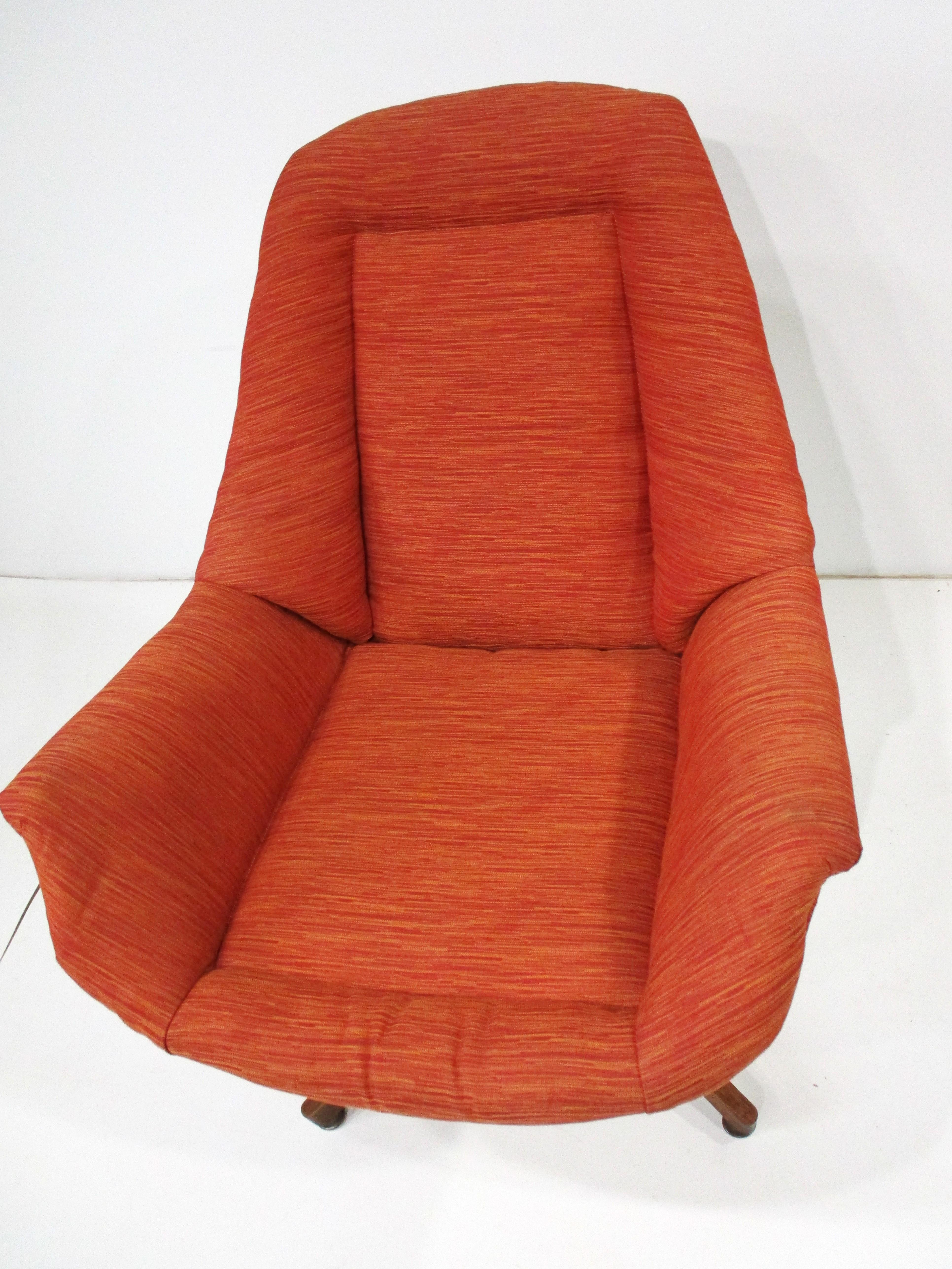 George Mulhauser Chaise longue en noyer Plycraft en vente 2