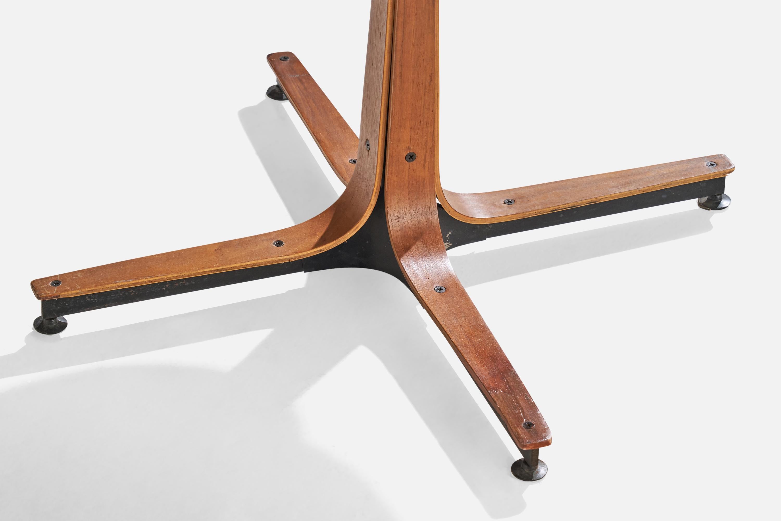 George Mulhauser, Sultana Armchairs, Walnut, Fabric, 1960s 4