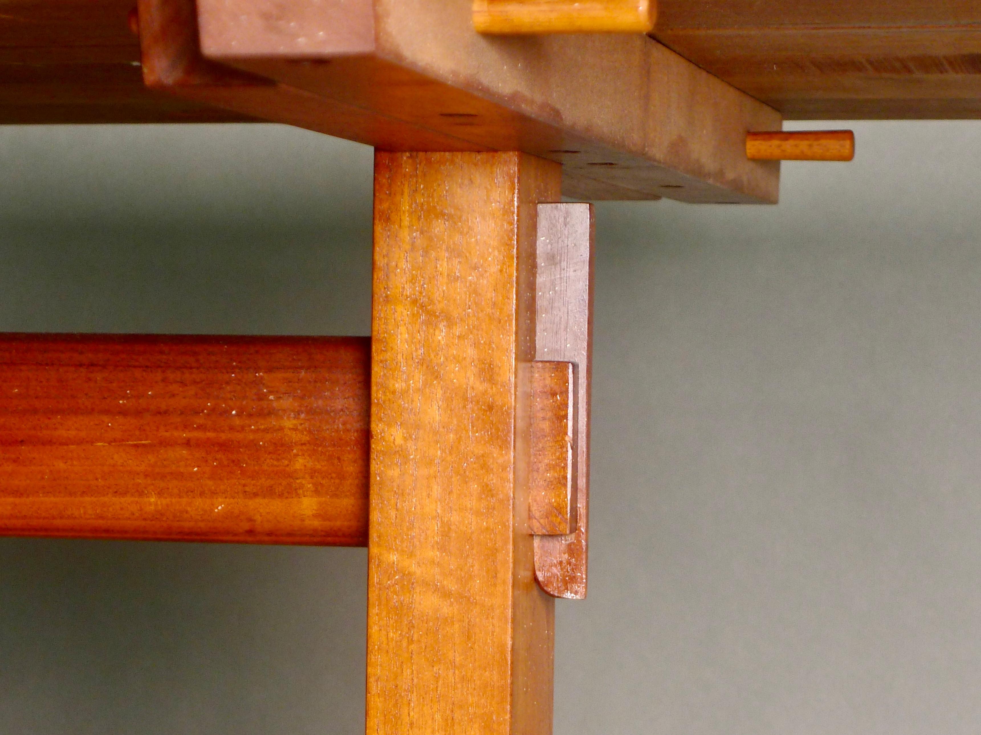 George Nakashima, American Black Walnut Free-Edge Trestle Dining Table, 1960 4