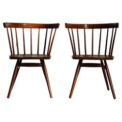 George Nakashima Attributed "Straight" Chairs, 1950s