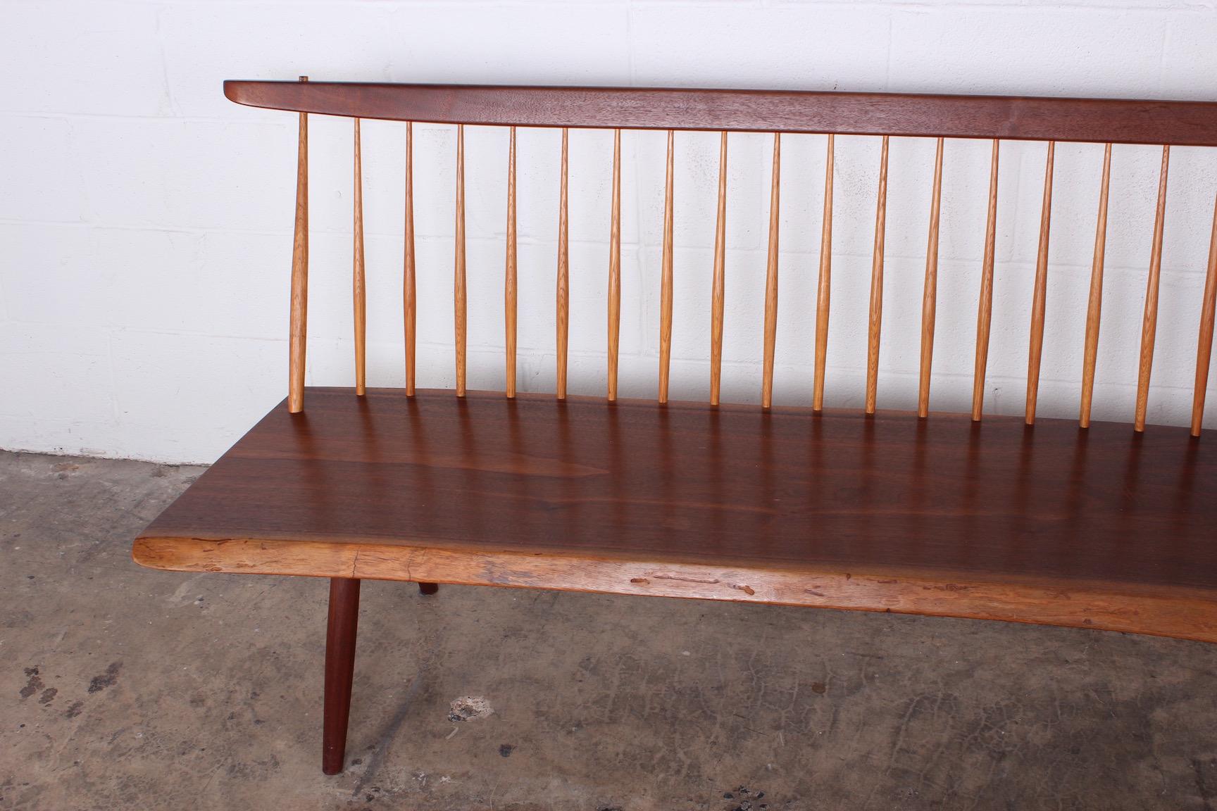 George Nakashima Bench, 1976 In Good Condition In Dallas, TX