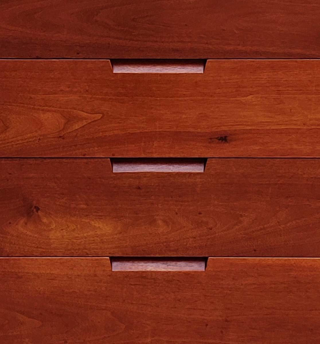 George Nakashima Black Walnut Chest of Drawers with Dovetail Joinery, USA 1960s 4