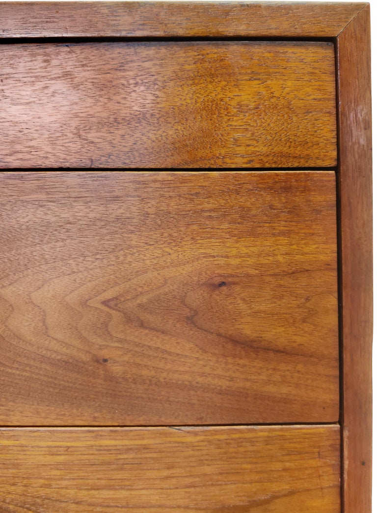 Nakashima Black Walnut Chest of Drawers with Dovetail Joinery
