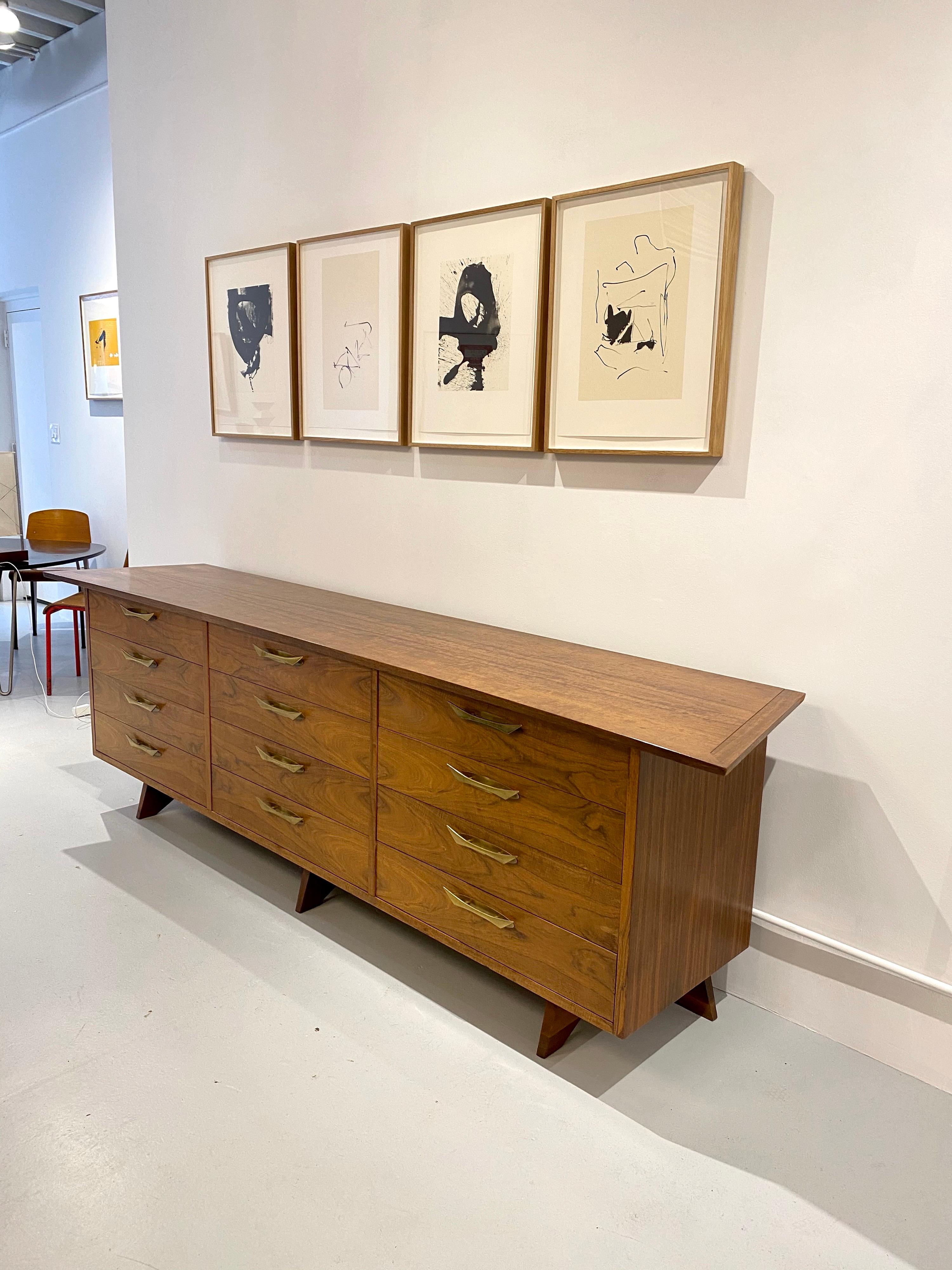 American George Nakashima Cabinet Model OH- 212L, 1950s